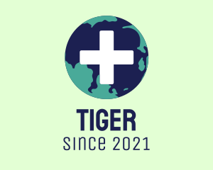 Atlas - Global Health Cross logo design
