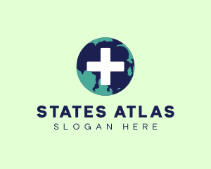 Global Health Cross  logo design