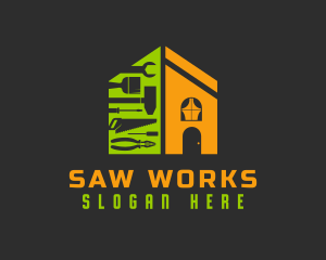 Residence Maintenance Tools logo design