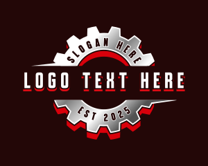 Gear - Mechanical Gear Automotive logo design