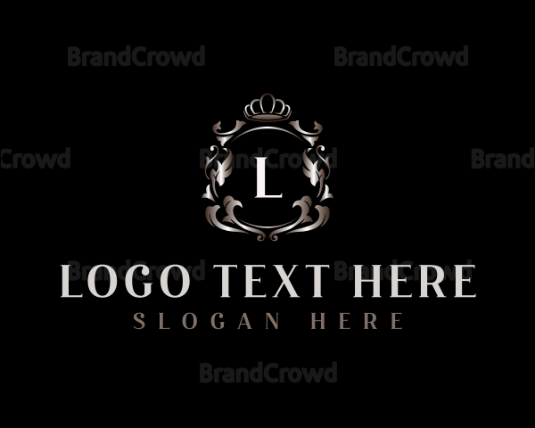 Wedding Crown Royalty Logo