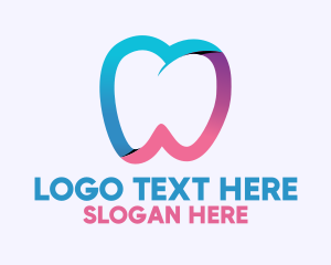 Gradient - Healthy Dental Tooth logo design