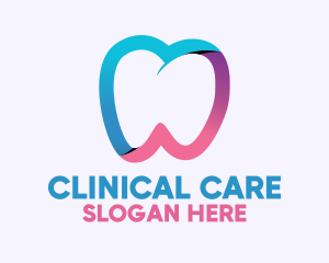 Healthy Dental Tooth logo design