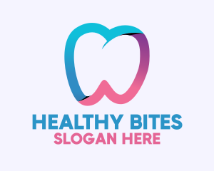 Healthy Dental Tooth logo design