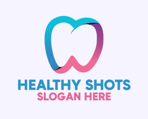 Healthy Dental Tooth logo design