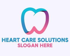 Healthy Dental Tooth logo design