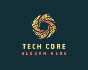 AI Software Tech Developer logo design