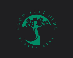 Beauty - Female Tree Beauty logo design