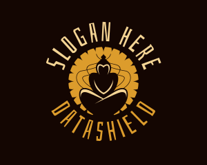 Holistic - Zen Enlightenment Spa logo design