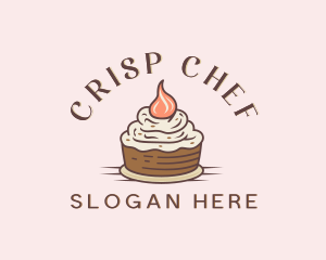 Sweet Cupcake Pastry logo design