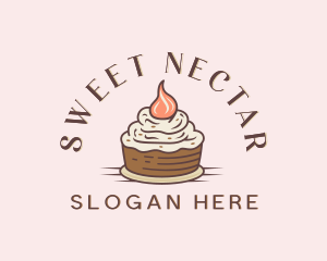 Sweet Cupcake Pastry logo design