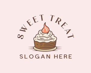 Pastry - Sweet Cupcake Pastry logo design