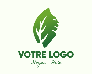 Green Lion Leaf Logo