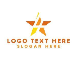Modern Tech Star Number 4 Logo