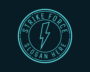 Strike - Thunder Lightning Volt logo design
