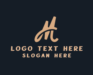 Creative Agency - Stylish Company Brand Letter M logo design
