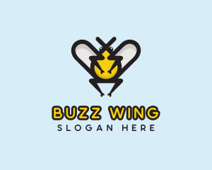 Insect - Flying Bug Insect logo design