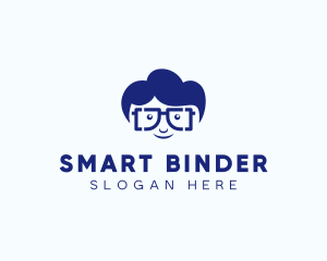 Smart Geek Guy logo design