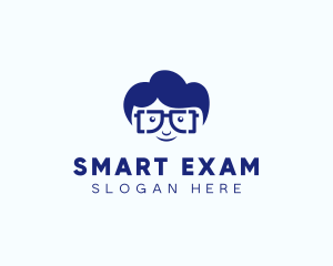 Smart Geek Guy logo design