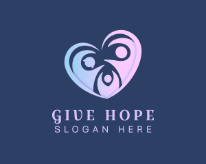 Donation - Family Support Charity logo design