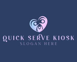 Family Support Charity logo design