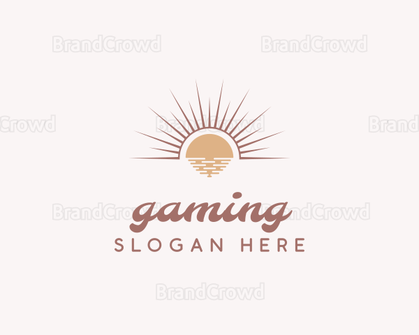 Boho Chic Sun Logo