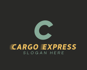 Cargo Transport Express logo design