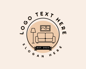 Couch - Home Decorator Furniture logo design