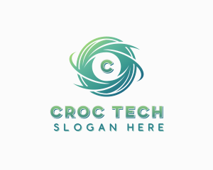 Cyber Tech Developer logo design