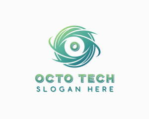 Cyber Tech Developer logo design