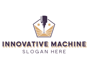 Laser Engraving Machine logo design