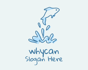 Aquatic Fish Pet  Logo