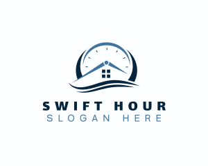 Clock House Realty logo design