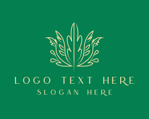 Seedling - Nature Organic Plant logo design