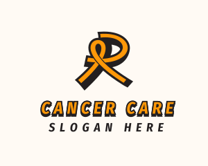 Cancer - Cancer Ribbon Support logo design
