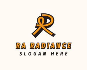 Cancer Ribbon Support logo design