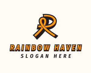 Cancer Ribbon Support logo design