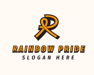 Cancer Ribbon Support logo design