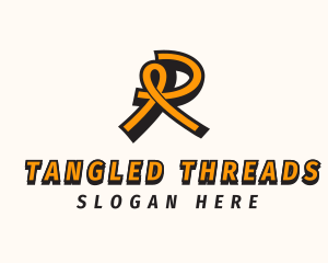 Knot - Cancer Ribbon Support logo design