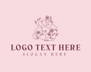 Postpartum - Infant Maternity Childcare logo design