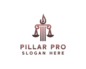 Fire Pillar Law Firm  logo design