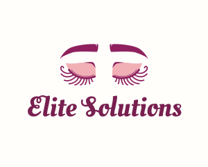 Services - Curly Eyelash Brows logo design