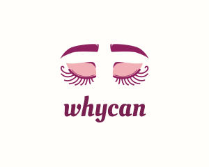 Eyebrow - Curly Eyelash Brows logo design