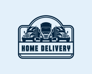 Roadie Trailer Truck logo design