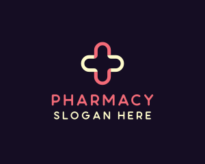 Cross Medical Pharmacy  logo design