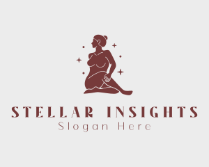 Wellness Woman Astrology logo design