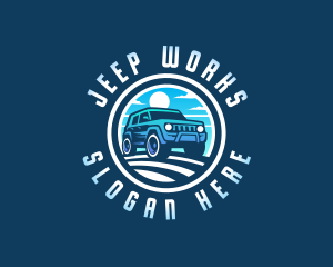 Car Vehicle SUV logo design