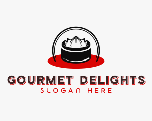 Chinese Dumpling Cuisine logo design