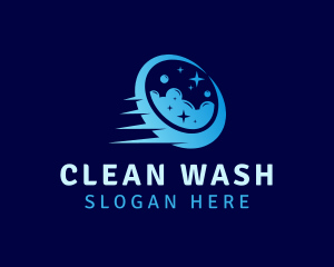 Washing - Washing Cleaning Suds logo design