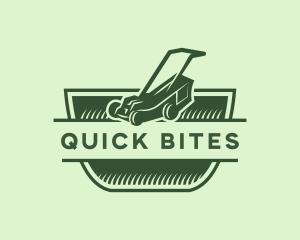 Equipment - Lawn Mower Gardener logo design